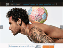 Tablet Screenshot of 8by8mag.com